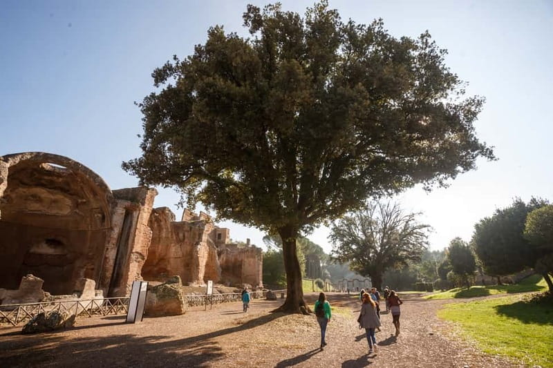 Tivoli: Entrance Ticket to Villa Adriana & App Audioguide - The Maritime Theater shows Hadrian’s private side