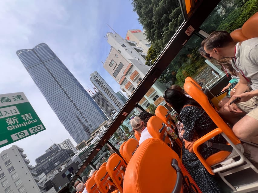 Tokyo: 60min Panoramic Open Top Bus Tour with Audio Guide - The $14 price and overall value