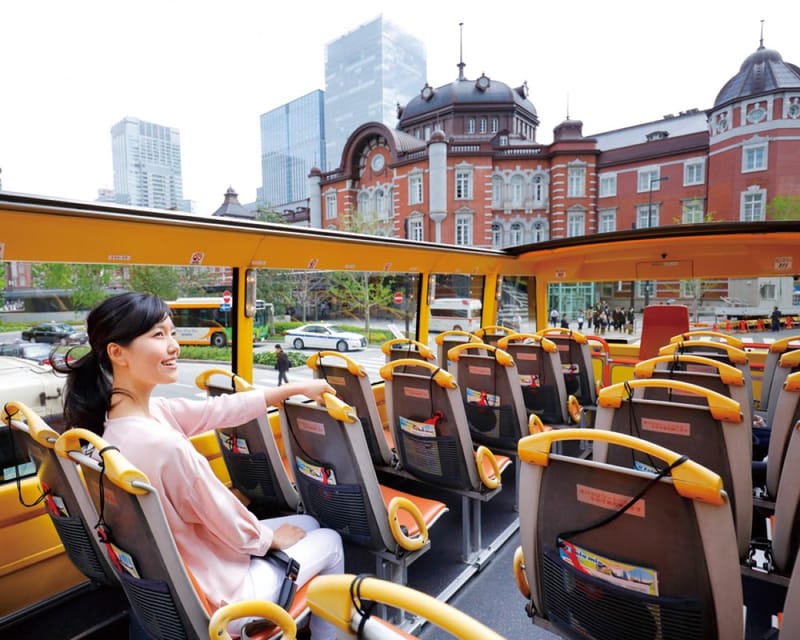 Tokyo: 60min Panoramic Open Top Bus Tour with Audio Guide - Why this one-hour Tokyo route works