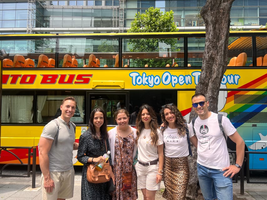 Tokyo: 60min Panoramic Open Top Bus Tour with Audio Guide - Odaiba and Toyosu from the road
