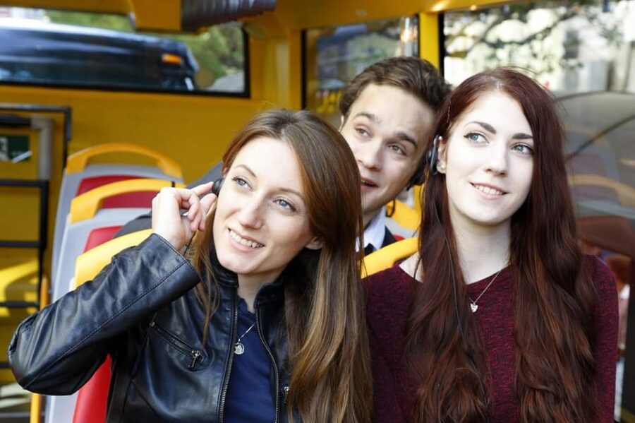 Tokyo: 60min Panoramic Open Top Bus Tour with Audio Guide - What the audio guide adds