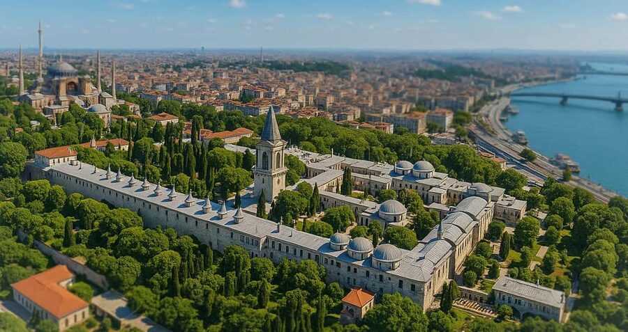 Topkapi Palace and Harem Skip-the-Line-Tickets & Audio Guide - The palace courtyards and Ottoman court life