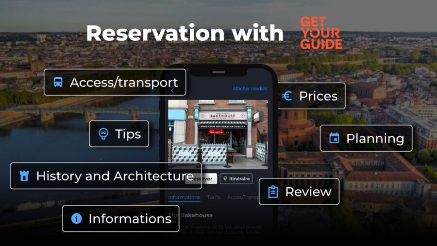 Toulouse : Walking tour with audio guide à télécharger - Price, timing, and practical value