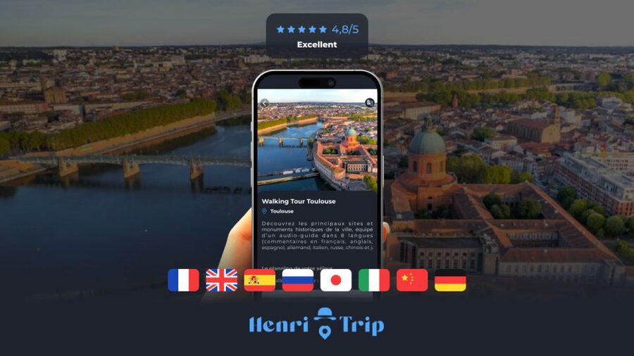 Toulouse : Walking tour with audio guide à télécharger - Markets, cafés, shops, and regional food