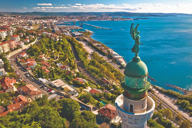 Trieste Walking Tour with Audio and Written Guide by a Local - San Giusto Castle adds views for €6