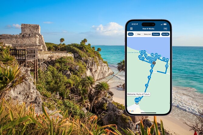 Tulum Mayan Ruins GPS Self-Guided Walking Audio Tour - Key points to know before you go