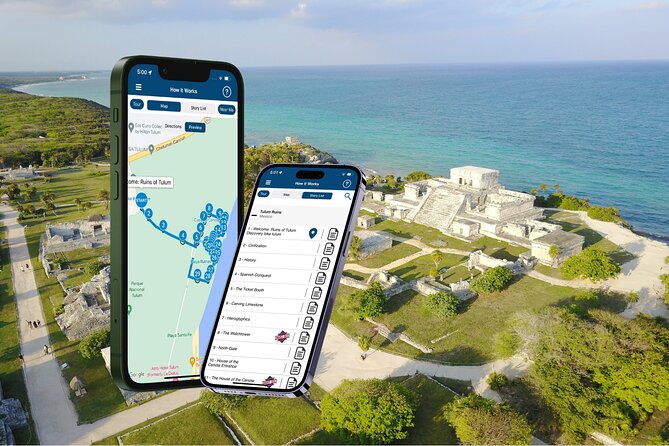 Tulum Mayan Ruins GPS Self-Guided Walking Audio Tour - Stop 1: The route into Tulum