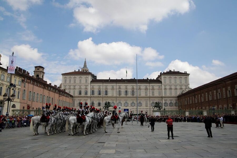 Turin: Entrance ticket for Palazzo Reale & audioguide - The Scala delle Forbici and the Second Floor