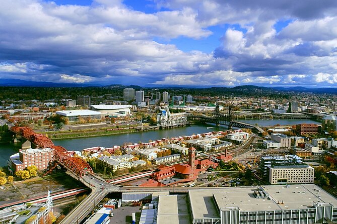Ultimate Portland Self-Guided Driving GPS Audio Tour - Temple Street shows old Portland’s civic core