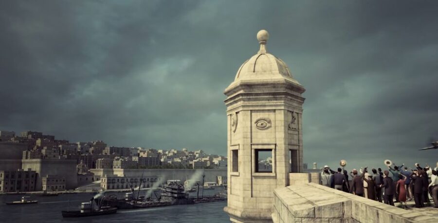 Valletta: Malta 5D Audio-Visual Show - The film begins with Malta’s earliest monuments
