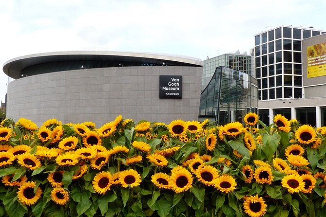 Van Gogh Museum Ticket with Audio Guide and Unlimited Access Time - Four floors, lifts, benches, and family facilities