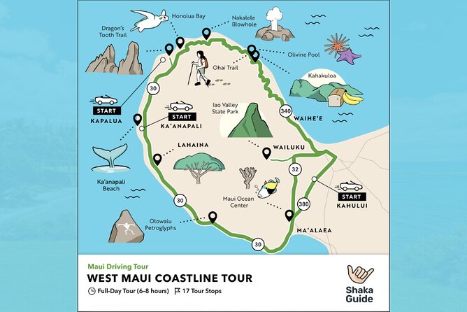 West Maui Self-Guided Audio Tour - Three Beaches With Different Personalities