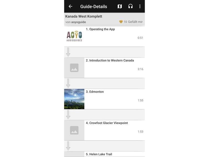 Western Canada Self-Driving Audio Guide English and German - The $29 price and what it includes