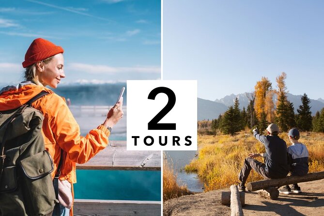 Yellowstone and Grand Teton Self-Guided Audio Tour Bundle - Old Faithful is only one part of the Upper Geyser Basin