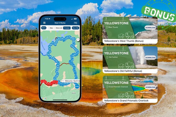 Yellowstone National Park Self-Guided Driving Audio Tour - West Entrance through Norris and Mammoth