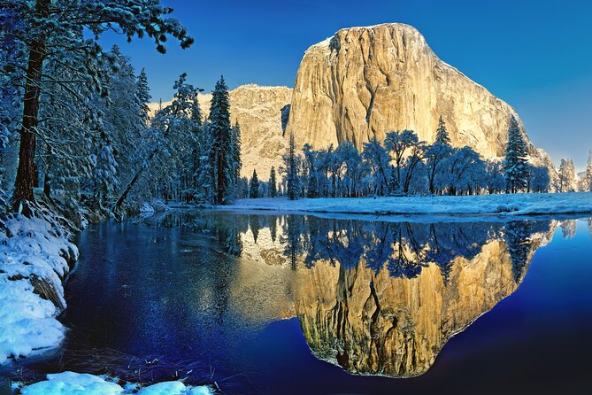 Yosemite National Park Self Guided Driving Audio Tour Guide - Mirror Lake, Cathedral Beach, and the Merced River